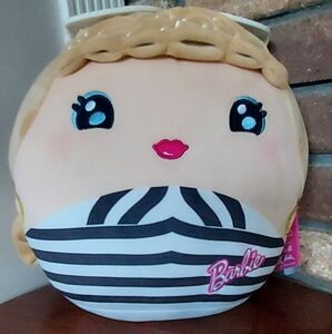 Barbie Cuutopia 10'' Plush Black White Outfit Glasses Ponytail